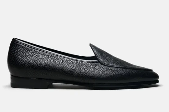 MORJAS Loafers-The Belgian BlackDeerskin