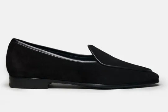 MORJAS Loafers-The Belgian BlackSuede