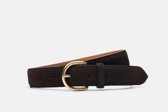 MORJAS Gürtel-The Belt BrownSuede