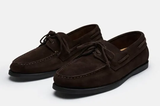 MORJAS Boat Shoes-The Boat Shoe BrownSuede