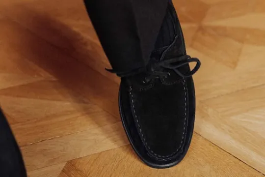 MORJAS Boat Shoes-The Boat Shoe BlackSuede