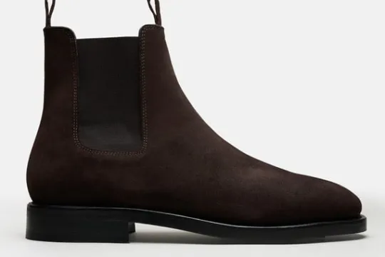 MORJAS Stiefel-The Chelsea Boot BrownSuede