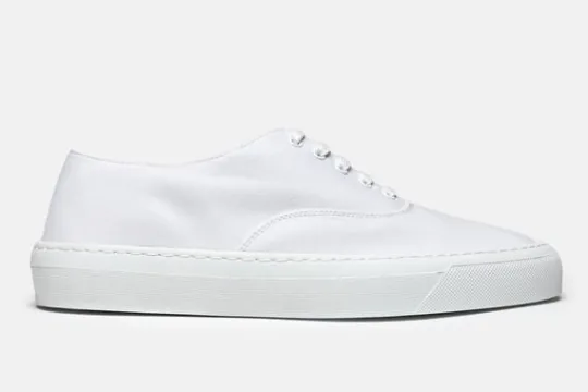 MORJAS Sneaker-The Deck Shoe WhiteCanvas