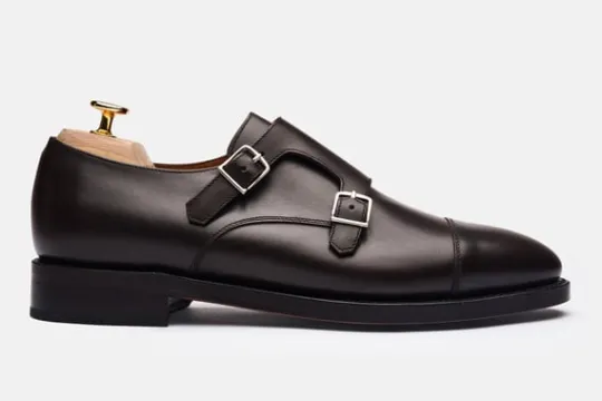 MORJAS Monk Strap-The Double Monkstrap BrownCalf