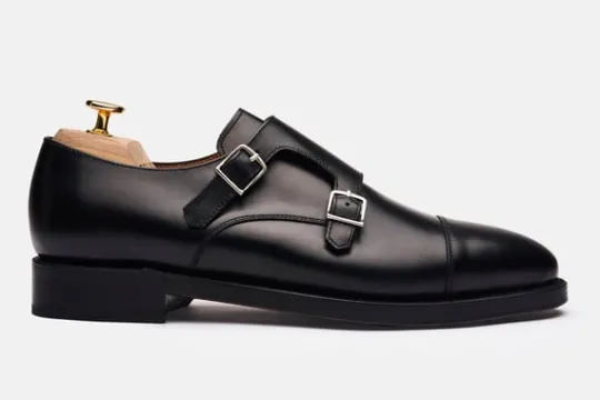 MORJAS Monk Strap-The Double Monkstrap BlackCalf