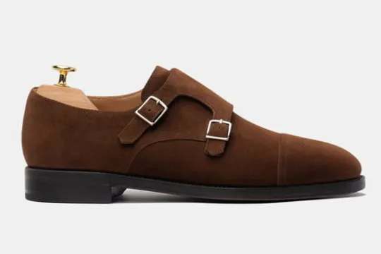 MORJAS Monk Strap-The Double Monkstrap MediumBrownSuede