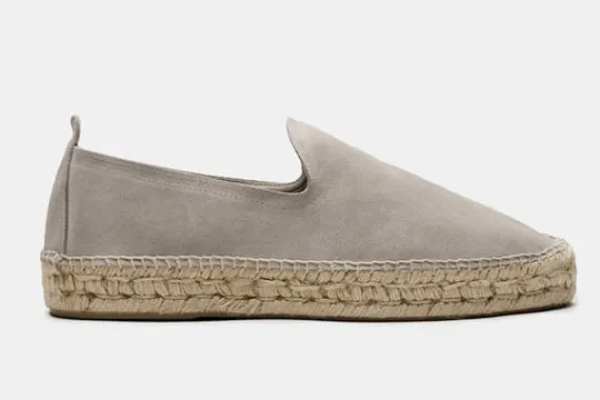 MORJAS Espadrille-The Espadrille LightGreySuede