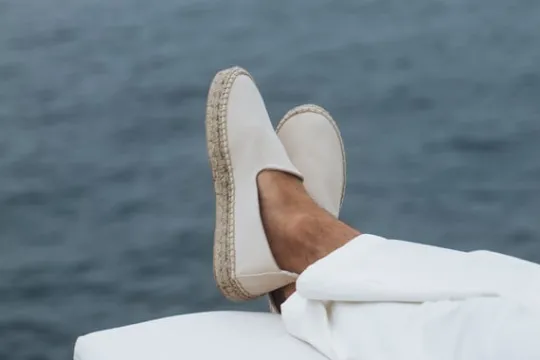 MORJAS Espadrille-The Espadrille IvoryCanvas