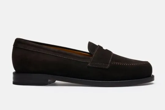 MORJAS Loafers-The Ivy Loafer BrownSuede