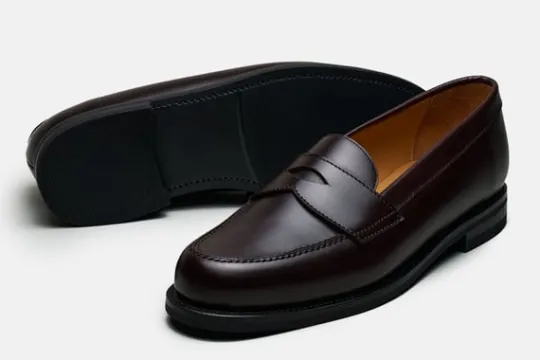 MORJAS Loafers-The Ivy Loafer BurgundyCalf