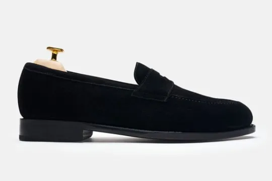 MORJAS Loafers-The Penny Loafer BlackSuede