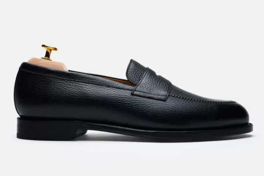 MORJAS Loafers-The Penny Loafer BlackGrain