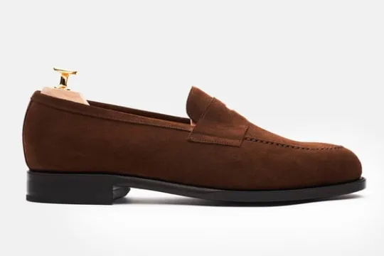 MORJAS Loafers-The Penny Loafer MediumBrownSuede