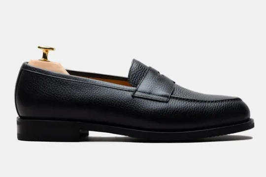 MORJAS Loafers-The Penny Loafer BlackGrain