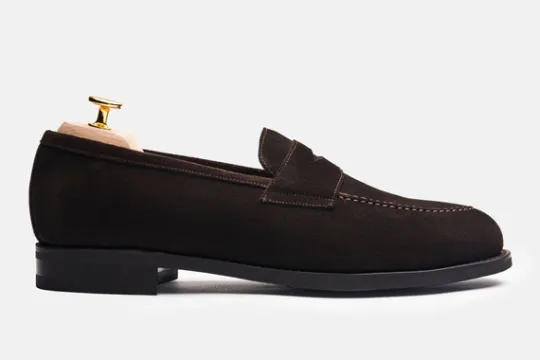 MORJAS Loafers-The Penny Loafer BrownSuede