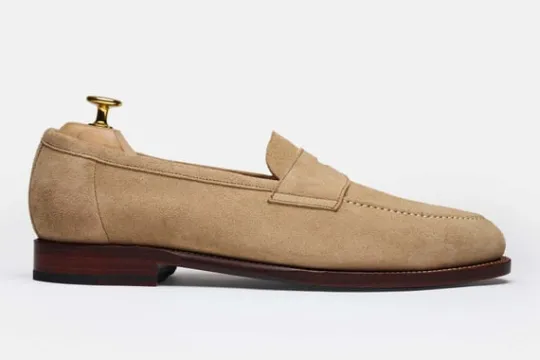 MORJAS Loafers-The Penny Loafer SandSuede