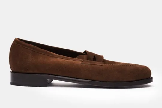 MORJAS Loafers-The Penny Loafer MediumBrownSuede