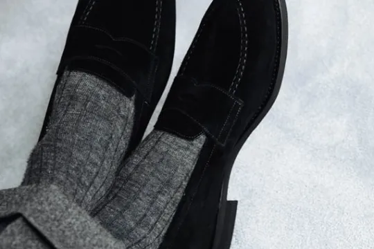 MORJAS Loafers-The Penny Loafer BlackSuede