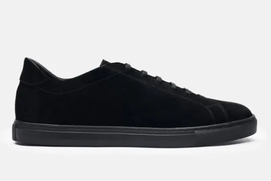 MORJAS Sneaker-The Sneaker 02 AllBlackSuede