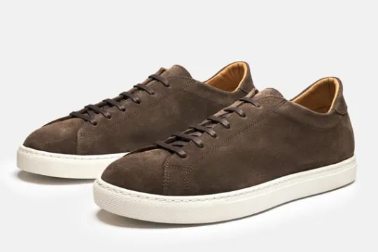 MORJAS Sneaker-The Sneaker 02 NougatSuede