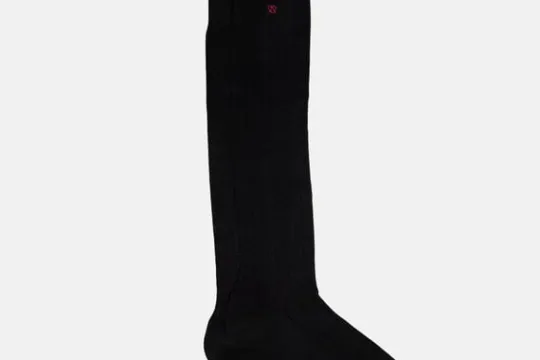 MORJAS Socken-The Sock BlackRibbed