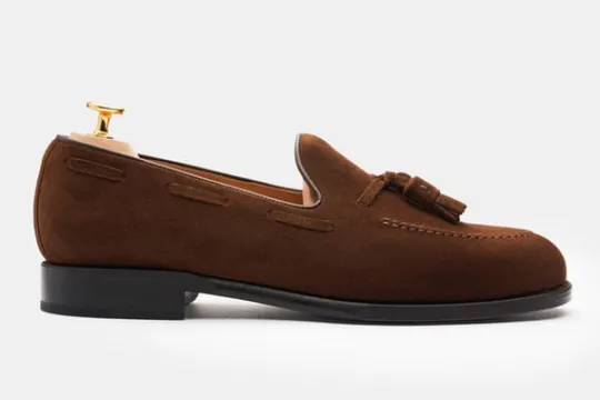 MORJAS Loafers-The Tassel Loafer MediumBrownSuede